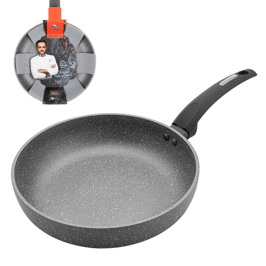 Zestaw garnków i patelni Lava Stone by Mateusz Gessler 2,4 l i 4 l i 26 cm