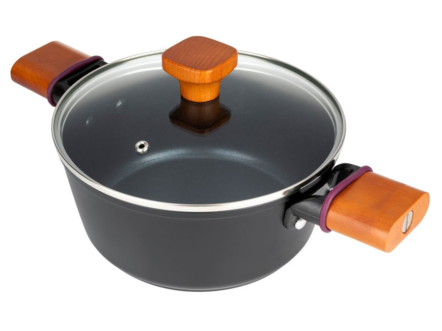 Garnek aluminiowy z powłoką nieprzywierającą Florina Natura Line 28 cm 6 l