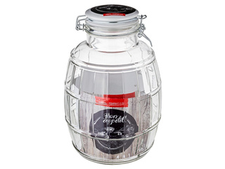 Słoik do ogórków z klamrą Florina Good Taste 4,1 l