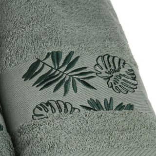 Komplet ręczników Miss Lucy Selva 3-elementowy jasna zieleń