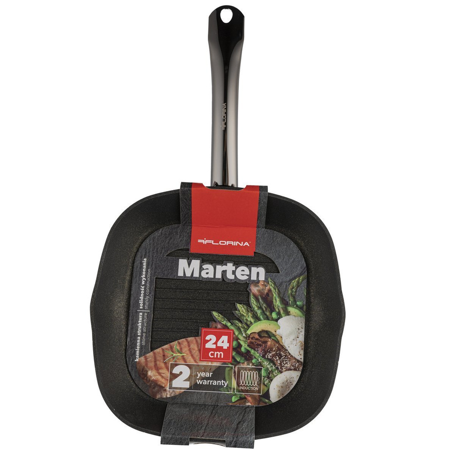 Patelnia grillowa Florina Marten 24 cm