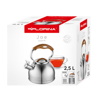 Czajnik nierdzewny Florina Joe 2,5 l