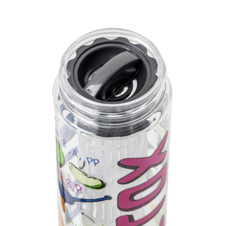 Butelka plastikowa Florina Prestige z wkładem na owoce 500 ml 