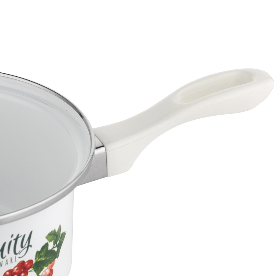 Rondel emaliowany Emalia Polska Pleszew Kalina 16 cm 1,15 l