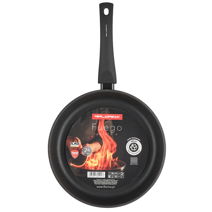 Zestaw trzech patelni nieprzywierających Florina Fuego 20 24 i 28 cm