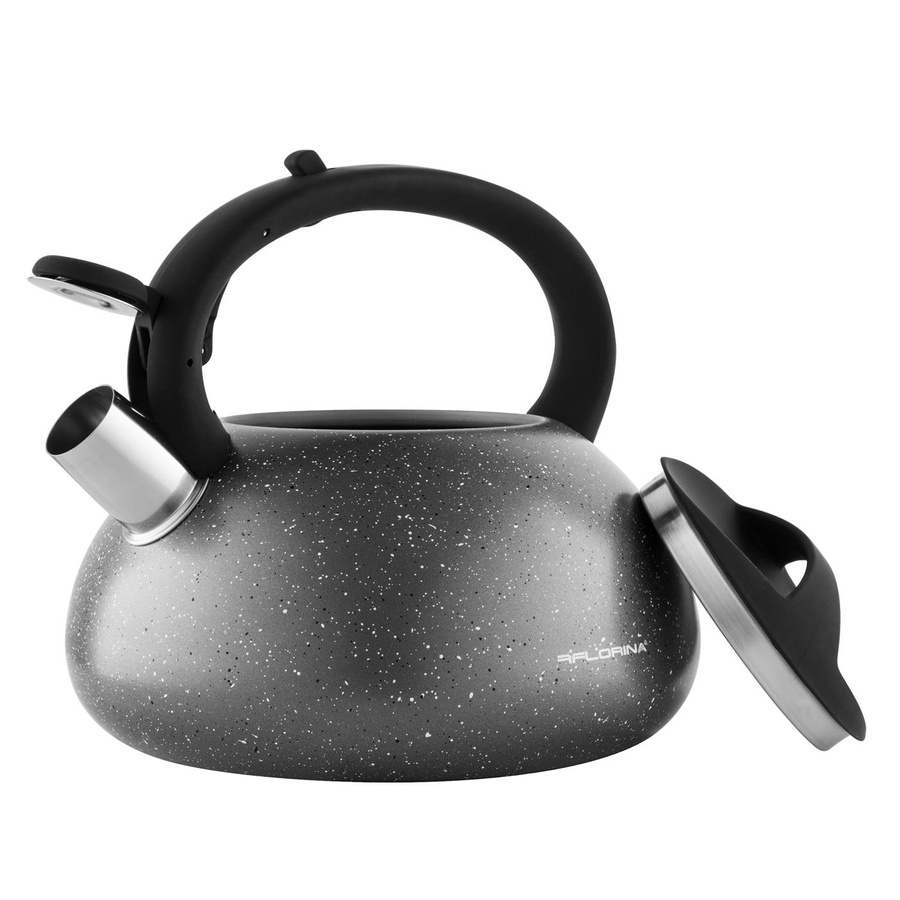 Czajnik nierdzewny na indukcję i gaz Florina Lava 2,5 l szary
