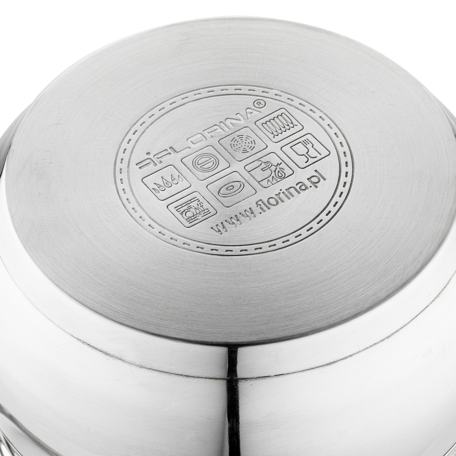 Komplet garnków ze stali nierdzewnej Florina Maron 8 elementów