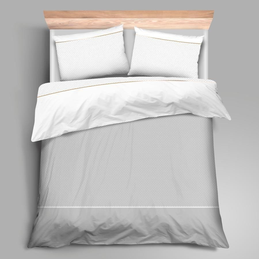 Pościel Miss Lucy Gold Collection satyna 220 x 200 cm i 2 x 70 x 80 cm shine