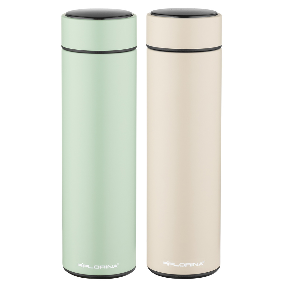 Termos z termometrem Florina Bibi 450 ml mix kolorów