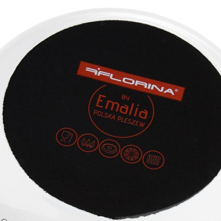 Garnek emaliowany Emalia Polska Pleszew Cactus Pyza 16 cm 2,2 l