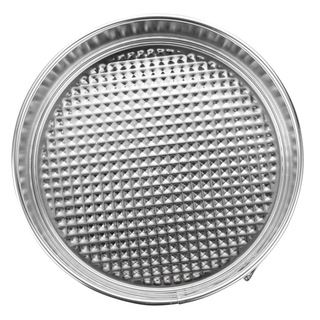 Tortownica ocynowana z fakturowanym dnem 30 cm