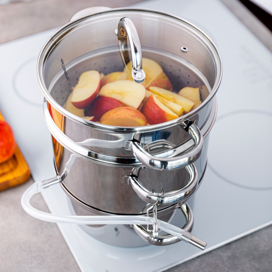 Sokownik Florina Midi 5 l indukcja + 2 Dzbanki Bormioli Rocco Bistrot 1 l