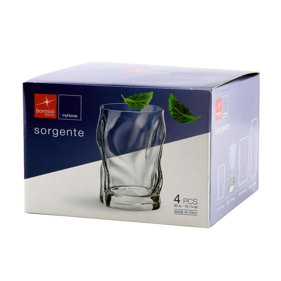 Szklanki Bormioli Rocco Sorgente do wody 300 ml 4 szt