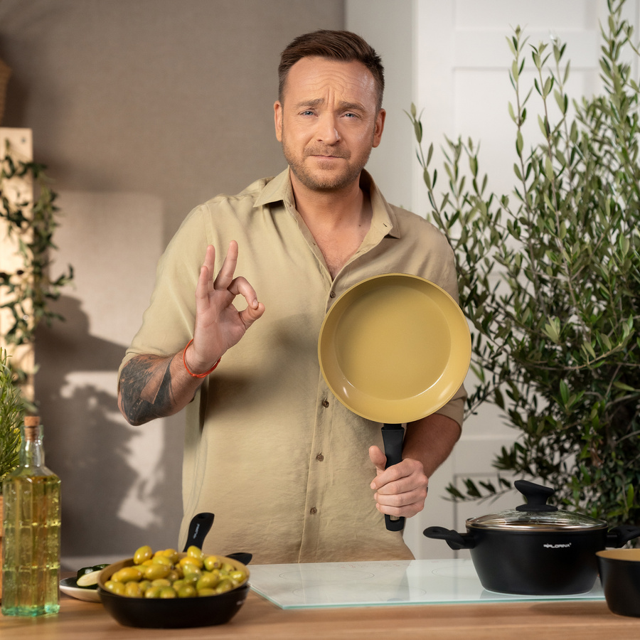 Garnek aluminiowy Florina AmVegan 26 cm 4,8 l by Mateusz Gessler