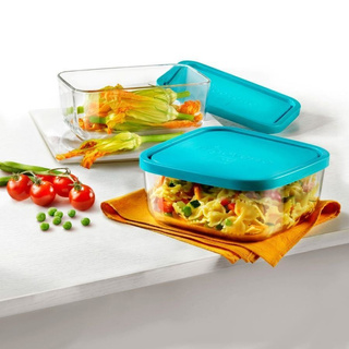 Pojemnik do żywności Bormioli Rocco Frigoverre Basic System 26 x 21 cm