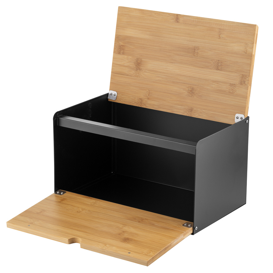 Chlebak Florina Brusto 35,5x21,5x19,5 cm czarny