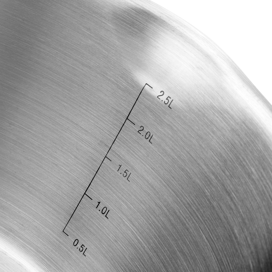 Komplet garnków nierdzewnych Florina Smart 1,5 l i 2 l i 2,5 l 4,5 l