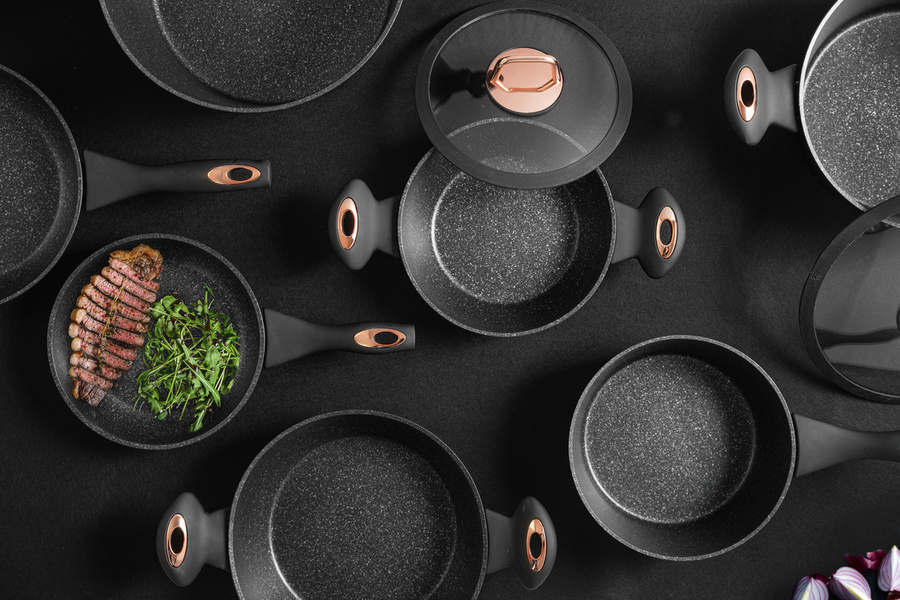 Garnek aluminiowy na indukcję Florina Rose 24 cm 4,2 l