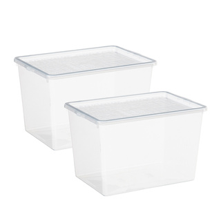 Zestaw 2 pojemników Basic na szpilki