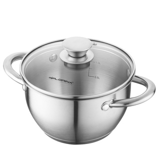 Komplet garnków nierdzewnych Florina Henry by Mateusz Gessler 1,7 l i 2,4 l i 3,3 l i 6 l