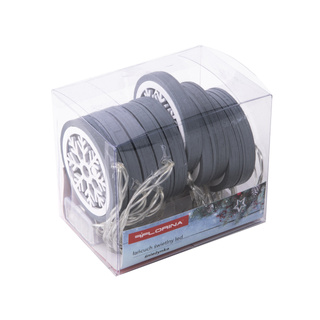 Łańcuch świetlny LED śnieżynka