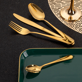 Komplet sztućców Florina Forte Flock 16 elementów złote