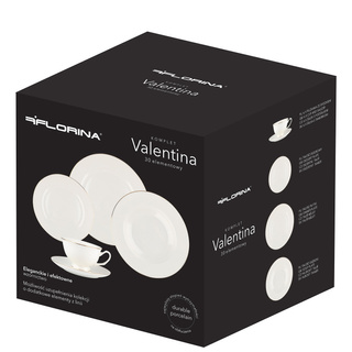 Zestaw talerzy obiadowych Florina Valentina 6/30