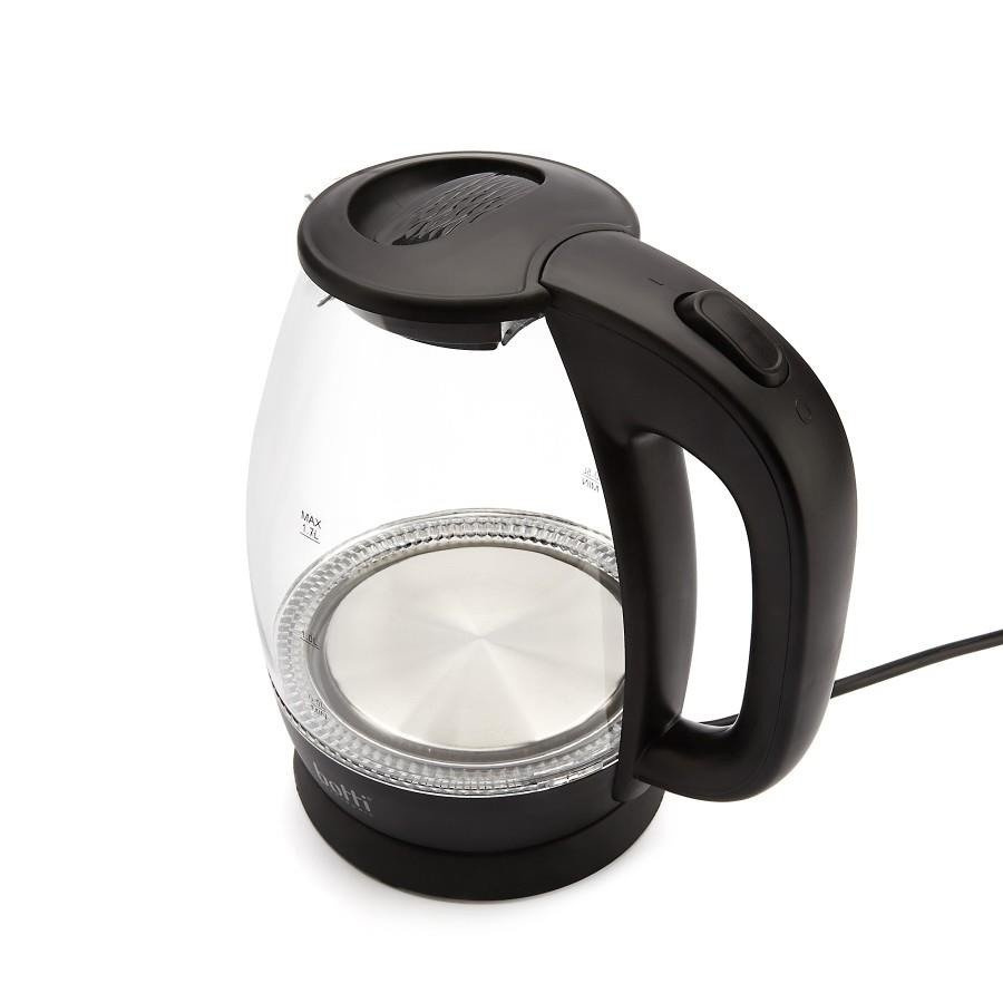 Czajnik elektryczny Botti Willy szklany 1,7 l czarny