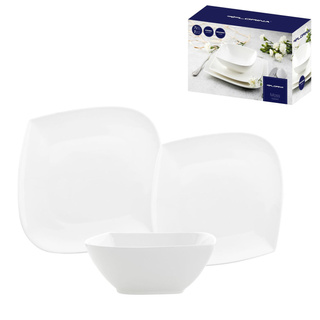 Talerze Florina Moss komplet 18 elementów / 6 osób