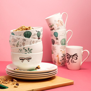 Salaterka miseczka porcelanowa dla dziecka Florina Safari 13 cm