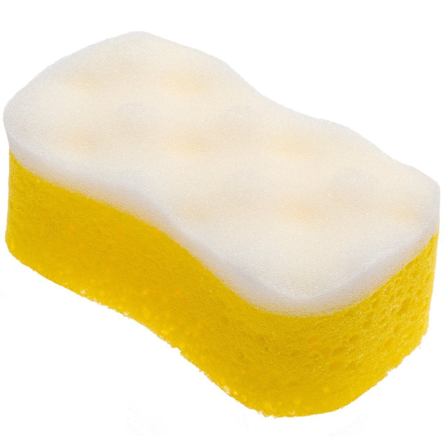 Gąbka kąpielowa praktyczna yellow