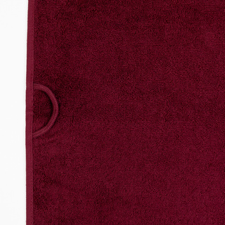 Ręcznik bawełniany Miss Lucy Michael Basic 70x140 cm bordowy