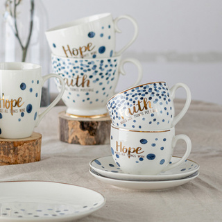 Kubek porcelanowy Florina Mare Hope 340 ml