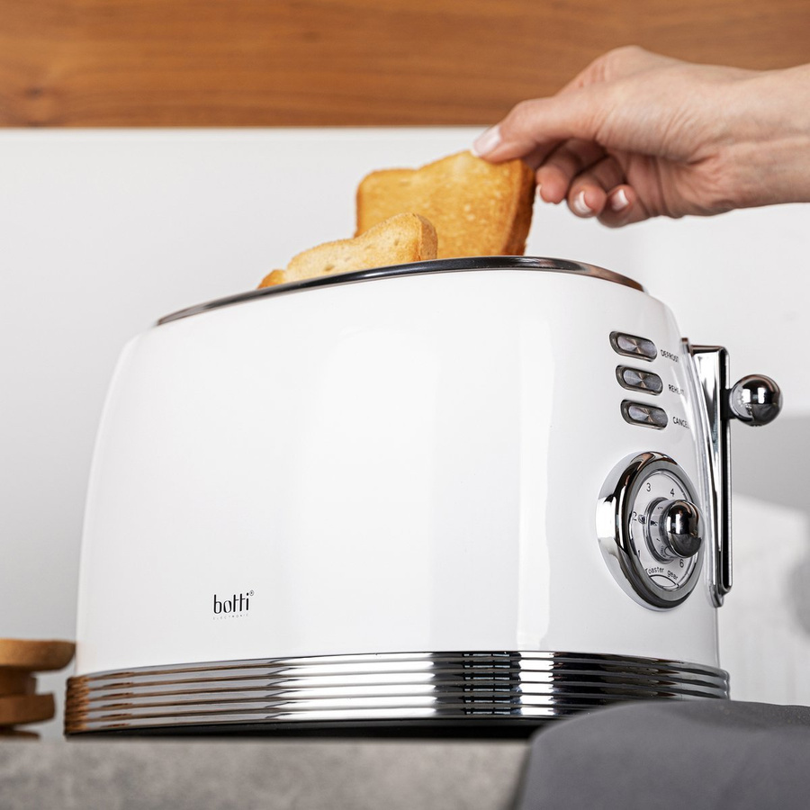 Toster opiekacz do grzanek 2-komorowy Botti Electronic Royal Line 850 W