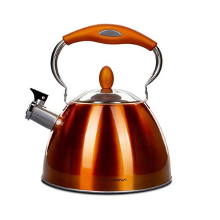 Czajnik nierdzewny Florina Hawier 2,7 l złoty stożek