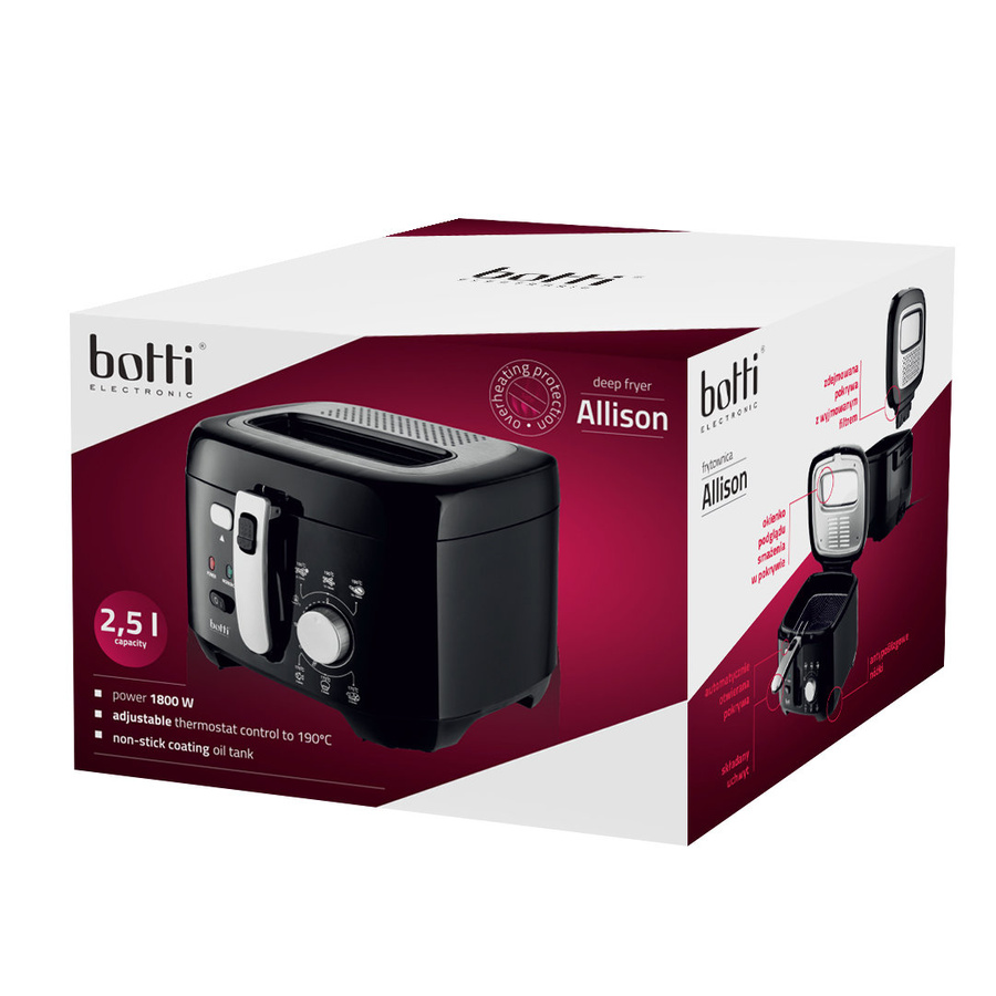 Frytownica Botti Electronic Allison 2,5 l 1800 W