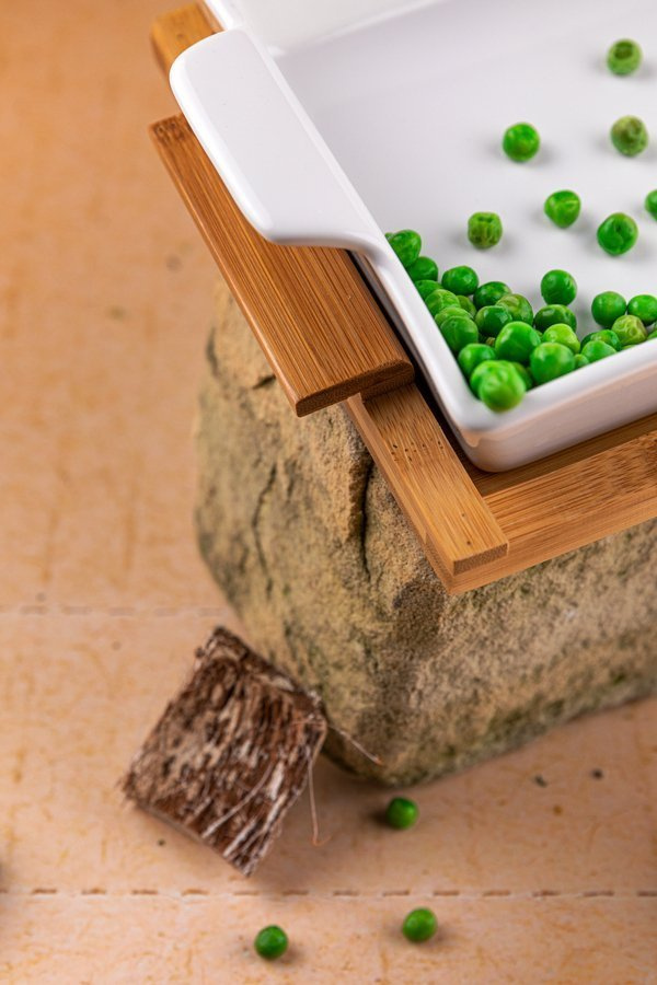 Naczynie ceramiczne na podstawie bambusowej Florina Modeno owalne 33,5 cm