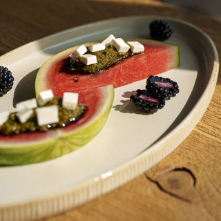 Talerz owalny Florina Evia 32x18 cm