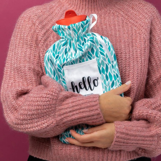 Termofor w pokrowcu Florina napisy Winter 2 l