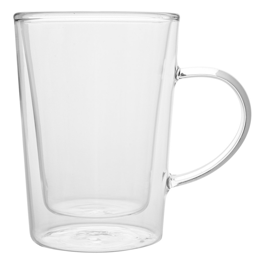 Zestaw szklanek termicznych z uchem Florina Malachit 340 ml, 6 sztuk