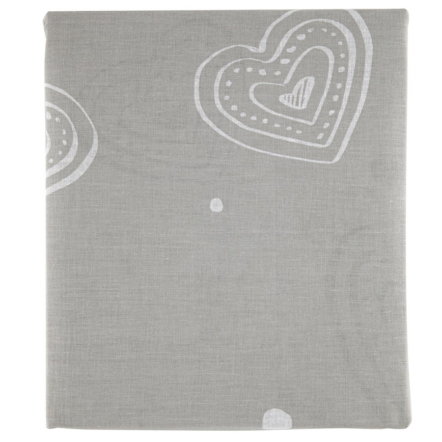 Komplet pościeli Miss Lucy Organic Hearts 220 x 200 cm / 2 x 70 x 80 cm bawełna