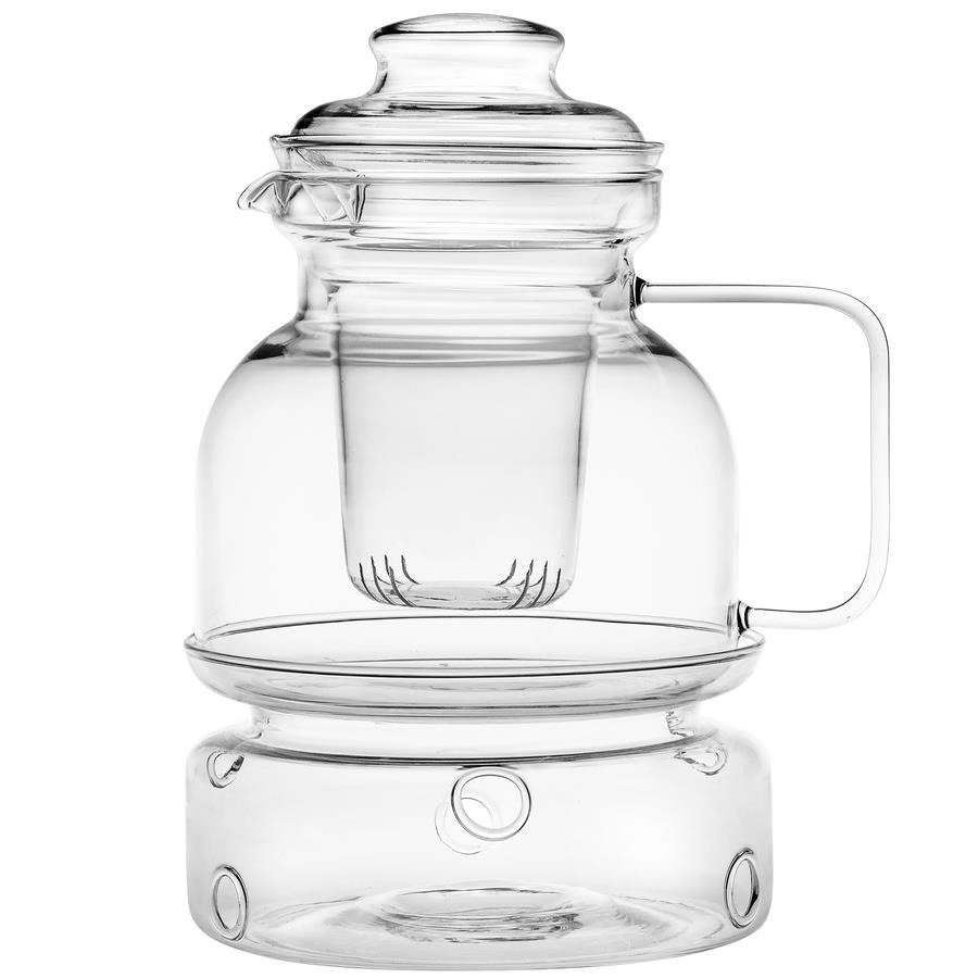 Dzbanek szklany Termisil Berox z podgrzewaczem 1,5 l