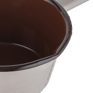 Rondel emaliowany Emalia Polska Pleszew Bruna 12 cm 600 ml