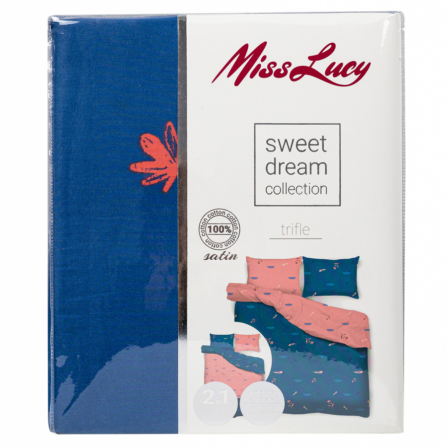 Komplet pościeli Miss Lucy Sweet Dream Trifle 220x200 cm 2x70x80 cm