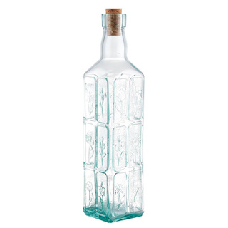 Szklana butelka do oliwy Bormioli Rocco Fiori 500 ml