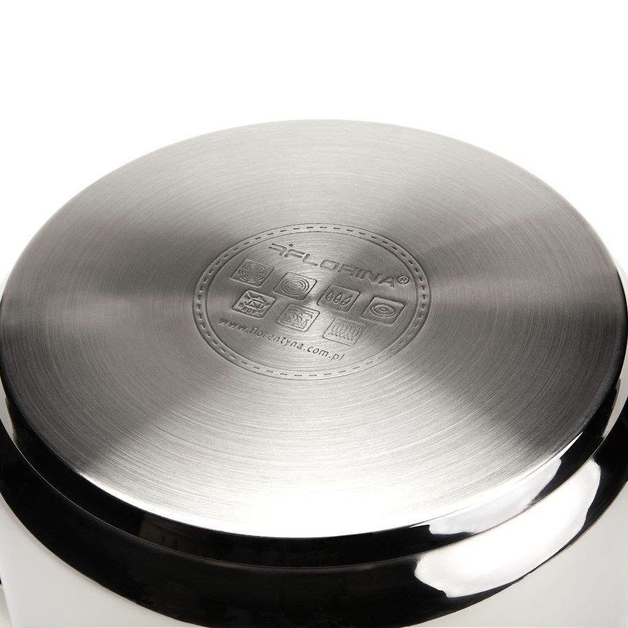 Garnek nierdzewny Florina wysoki 19, 5 cm - 8 l