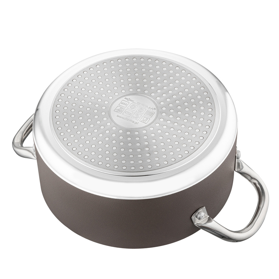 Garnek z pokrywką na indukcję Florina Aqura 4,6 l 24 cm