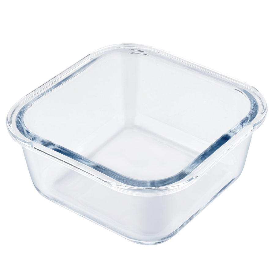 Szklany pojemnik z bambusową pokrywką do przechowywania żywności Florina Clavato 1,2 l