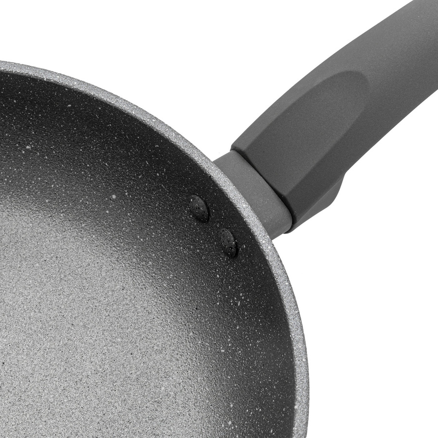 Patelnia kamienna Florina Lava Stone by Mateusz Gessler 26 cm szara