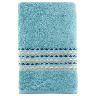 Ręcznik bawełniany łazienkowy Miss Lucy Kloten 70x140 cm morski